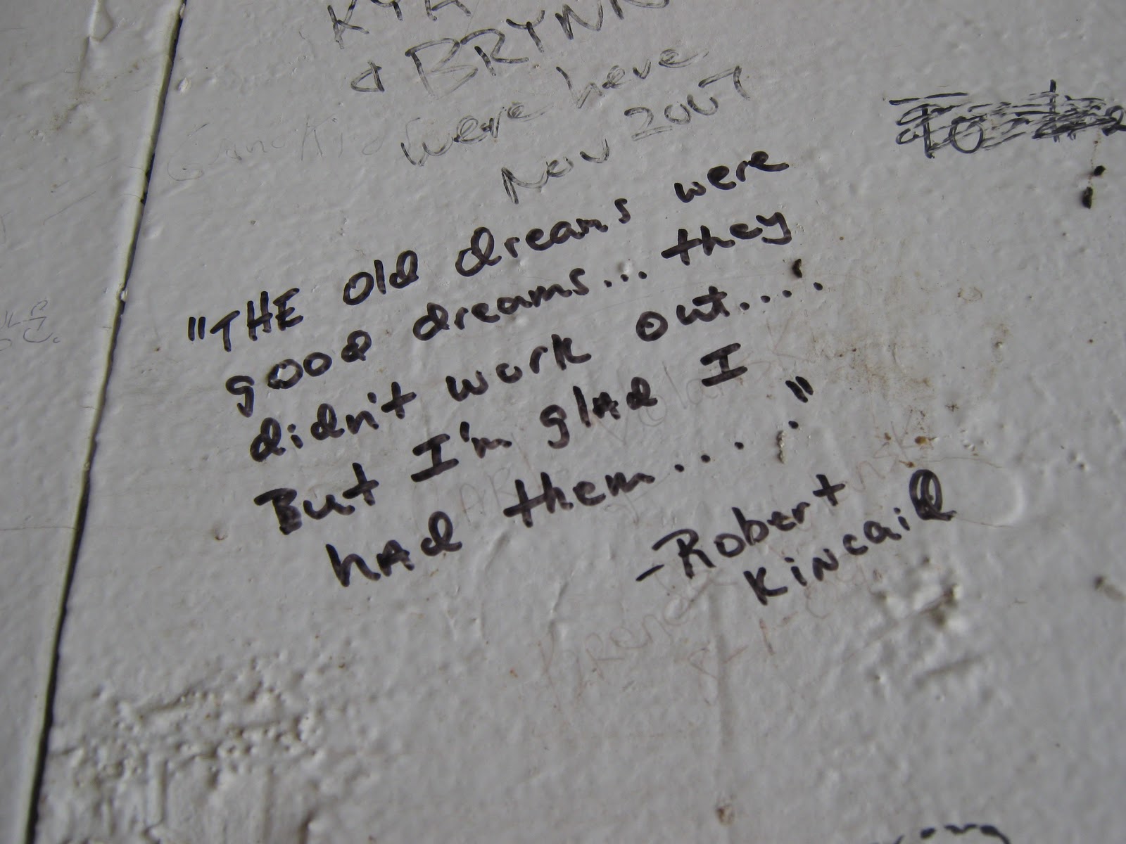 The View From a Different Window the old dreams