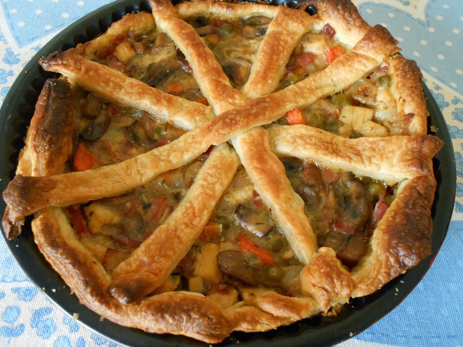 Para un apuro PASTEL DE POLLO INGLÉS