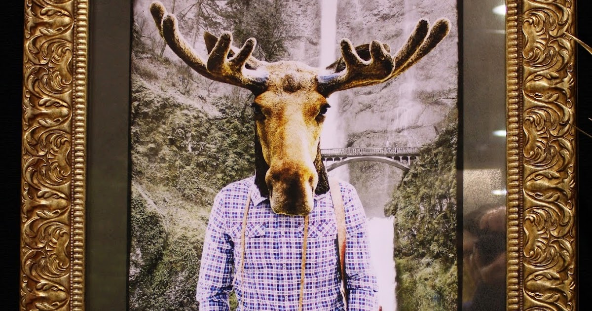 Seattle Home Show A moose for your home…
