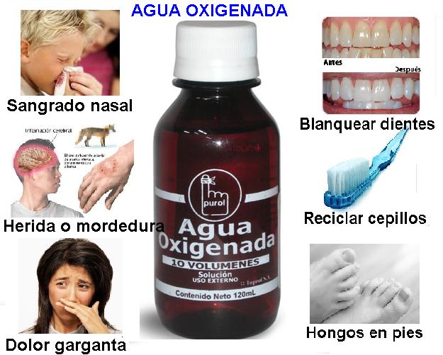 25 usos del agua oxigenada Soy Mujer Actual