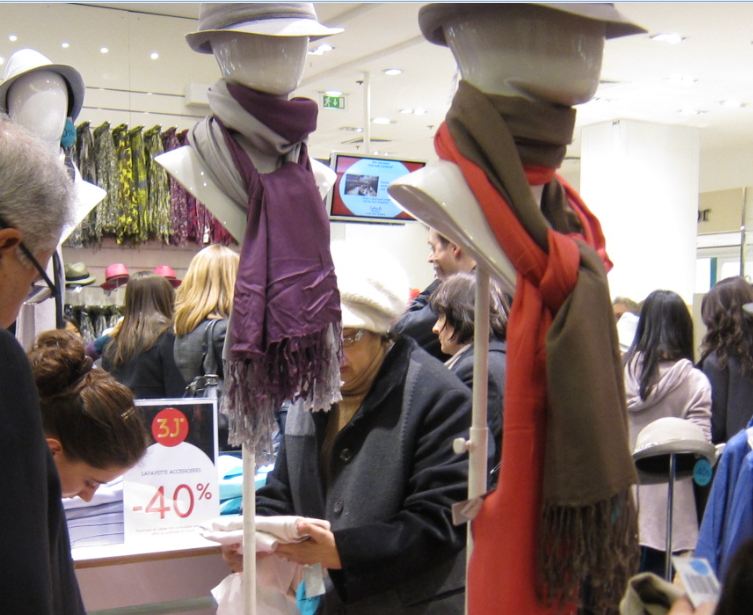 paris breakfasts The French Scarf