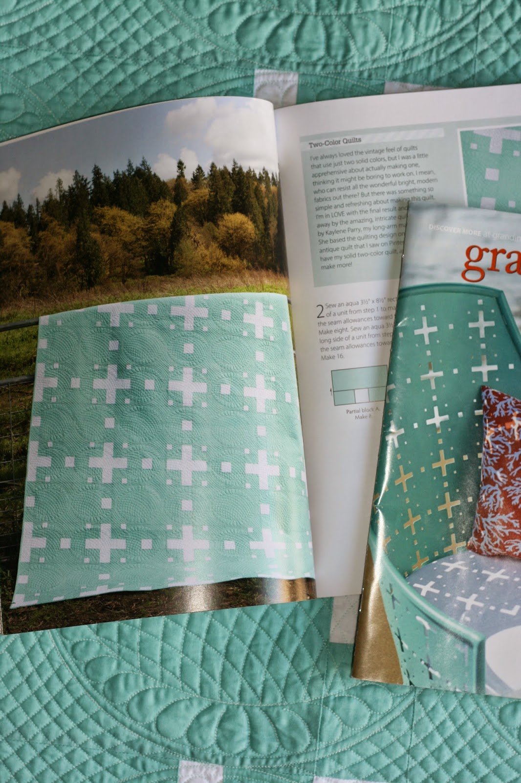 Gigi's Thimble My Book, Vintage Vibe Traditional Quilts, Fresh Fabrics
