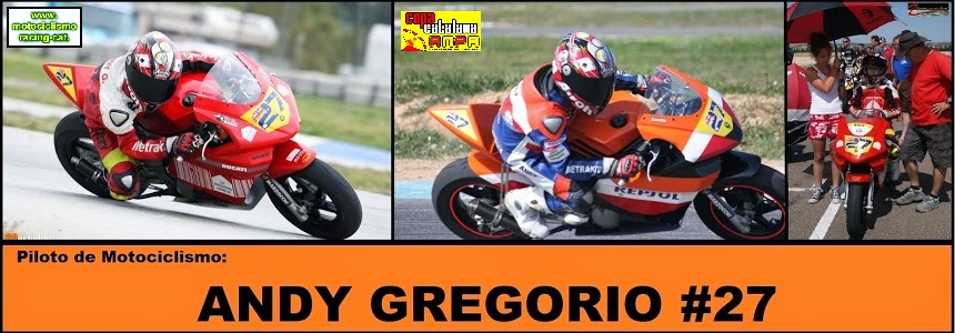 Piloto de Motociclismo: Andy Gregorio #27