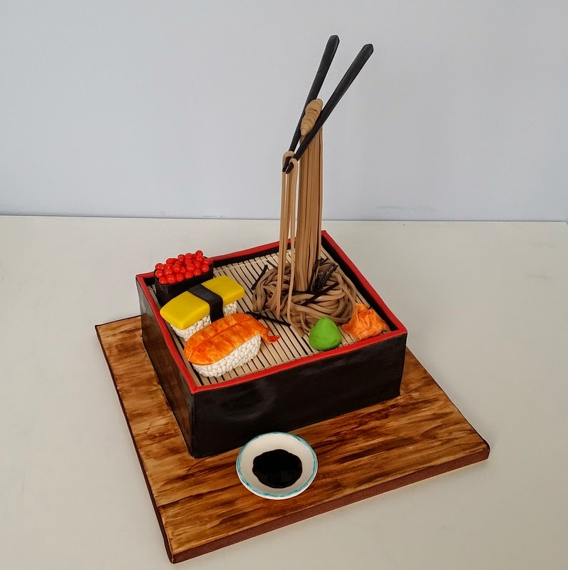 TeaRoom by Bel Jee Japanese Bento Box Cake