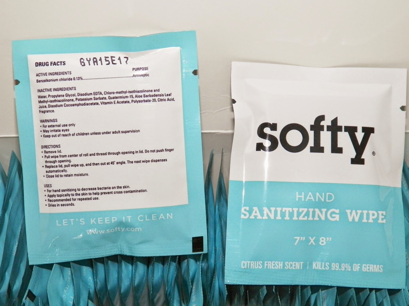 mygreatfinds Softy Individually Wrapped Hand Sanitizing Wipes Review