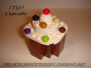 LEGO Food Creations, LEGO Cupcake LEGO Food Creations, LEGO Cupcake