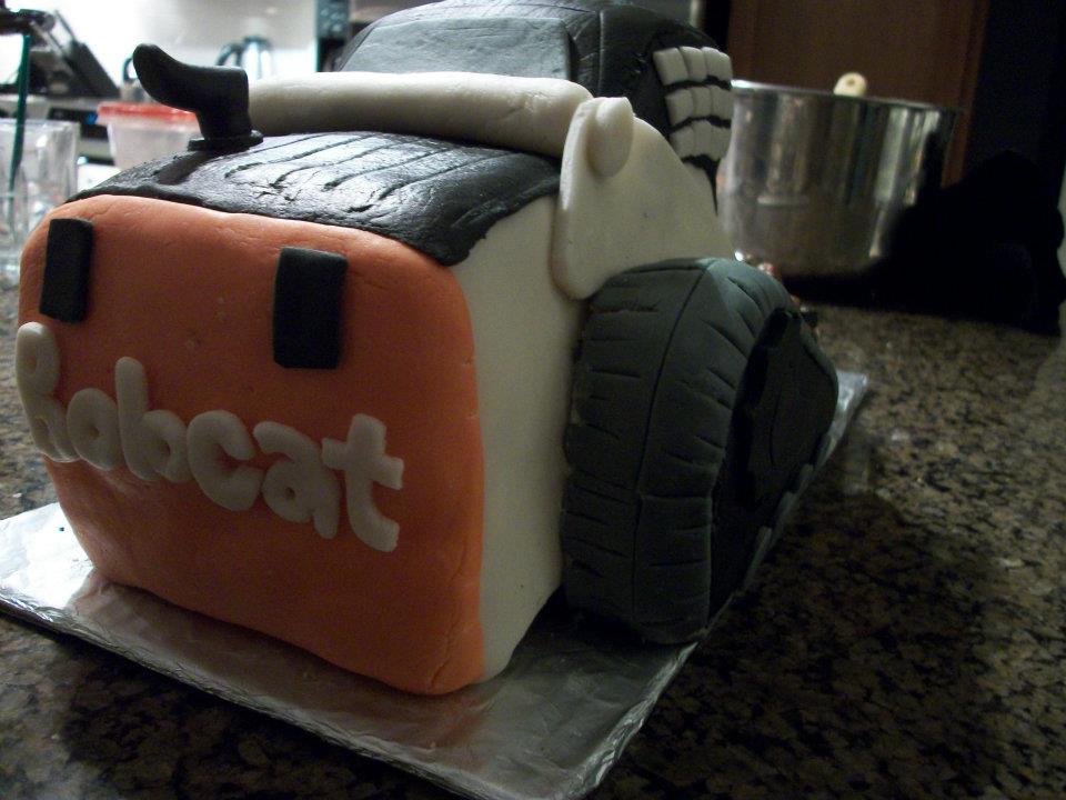 bobcat birthday cake bobcat birthday cake