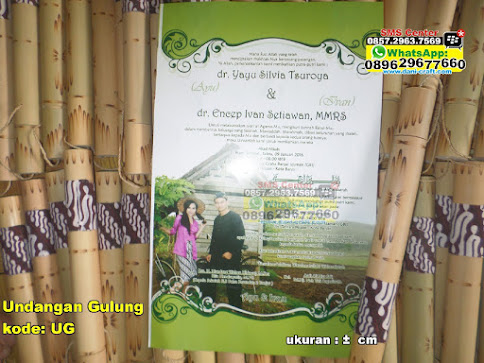 Undangan Gulung murah