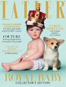 HRH The Royal Baby on the Tatler Magazine cover, June 2013