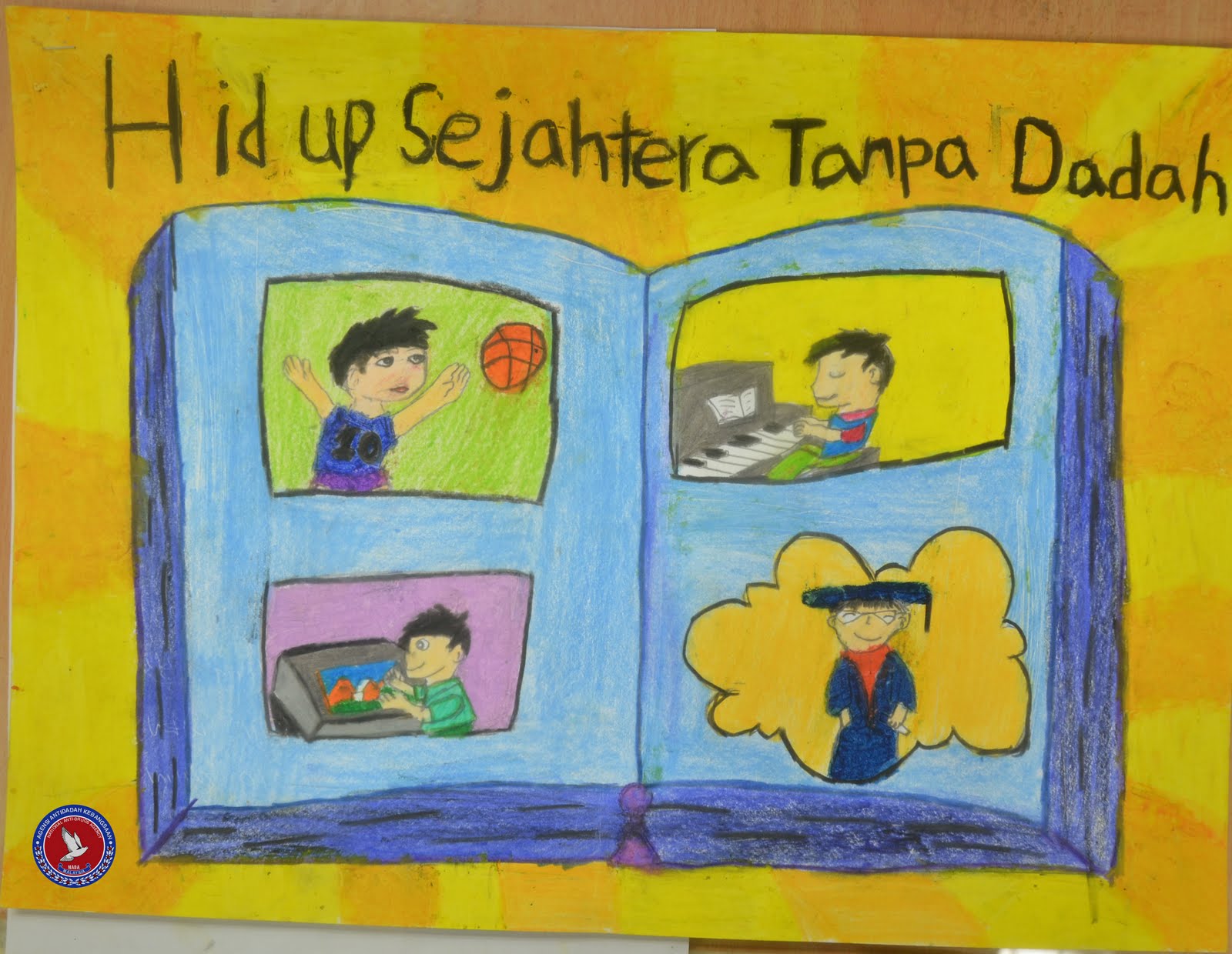 think health, not drugs Sambutan Peringatan Hari