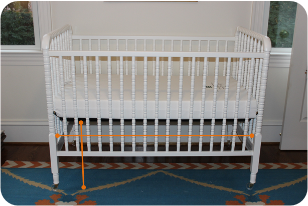 crib without skirt