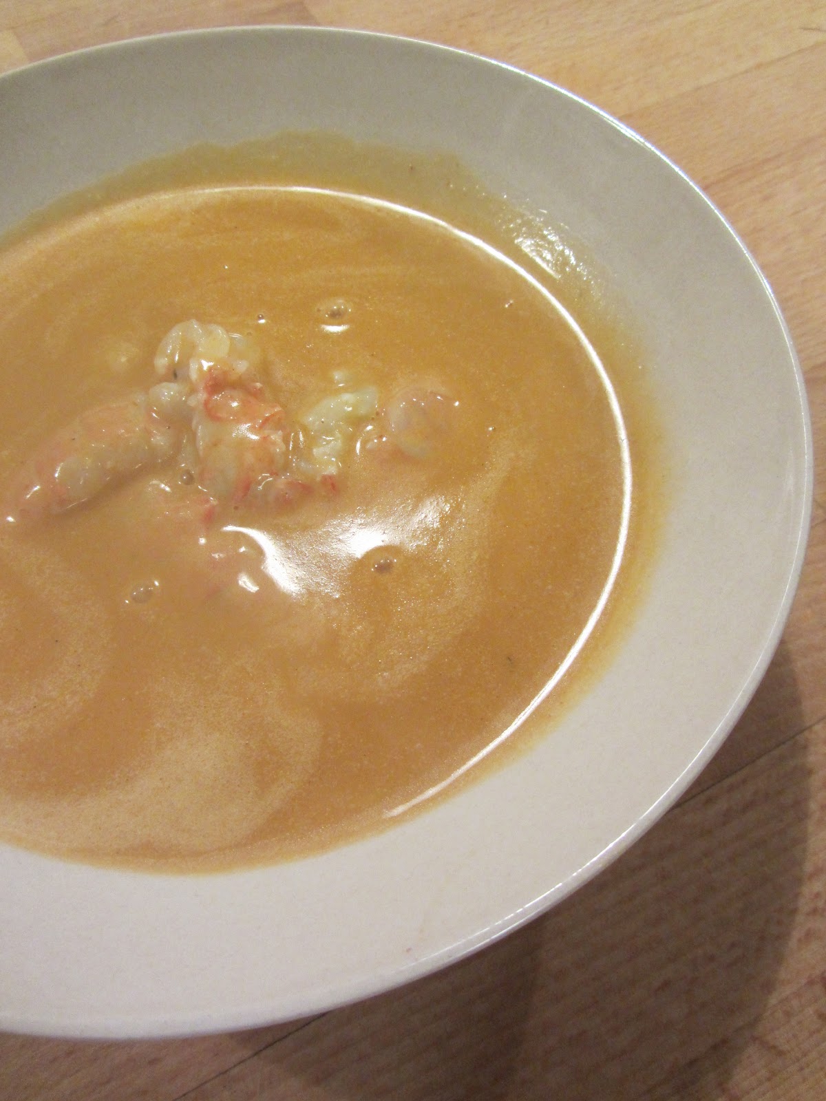 Top of the World Cakes Recipe Langoustine soup (like lobster, only a