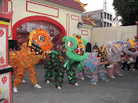 ksatria lion dragon dance troupe barongsai surabaya