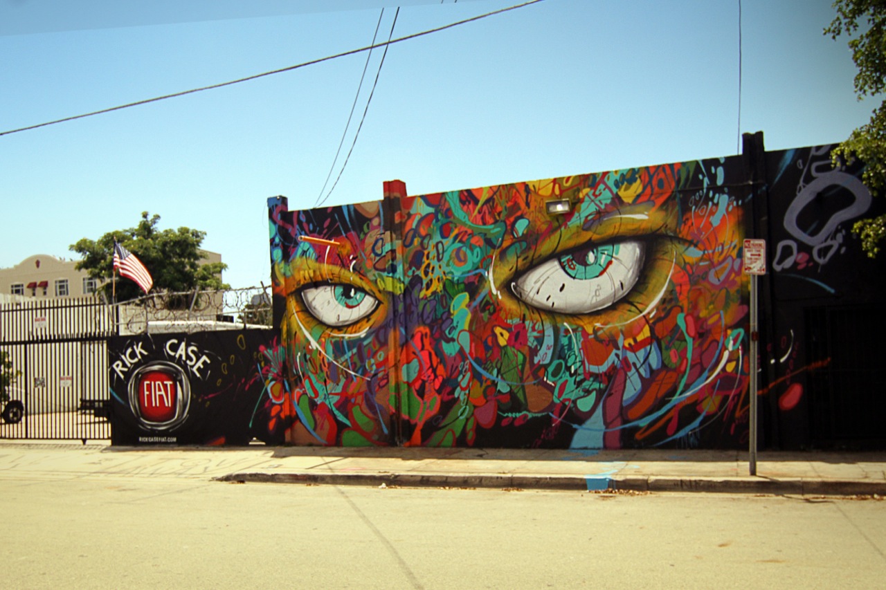 Abstrk New Mural In Miami, USA StreetArtNews StreetArtNews