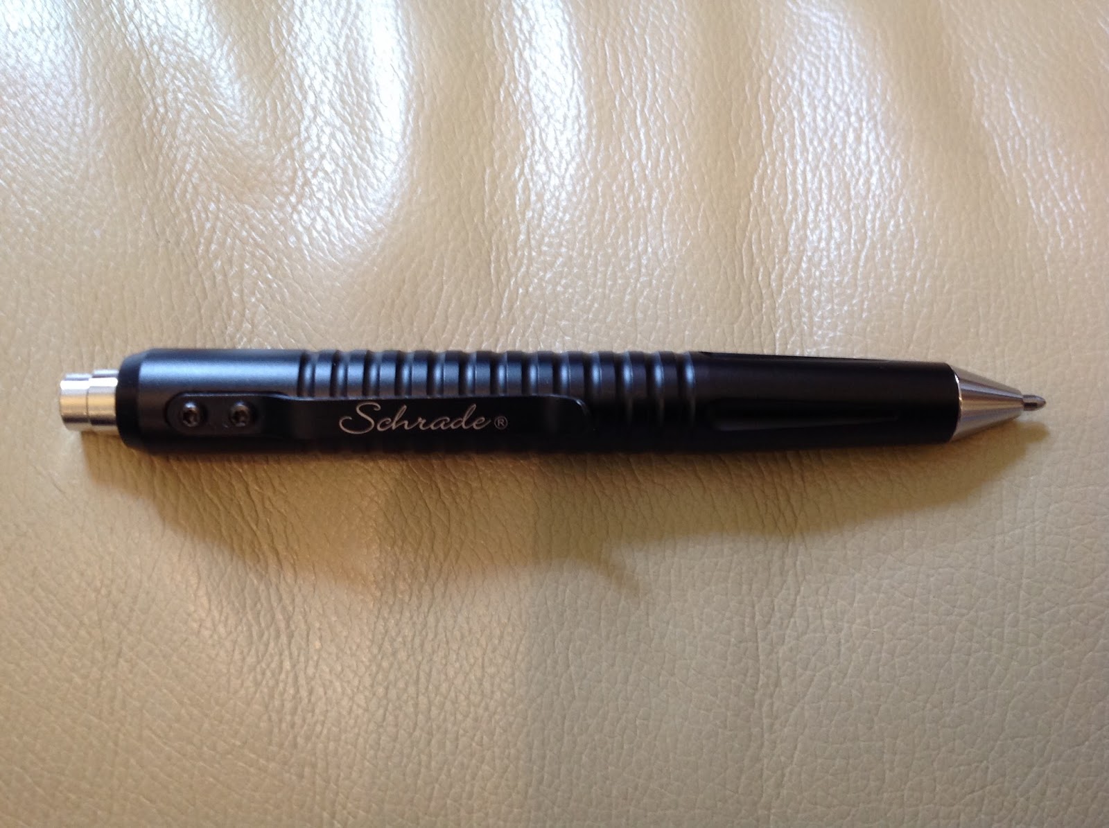 What Is The Best? Schrade Push Button Pen Review