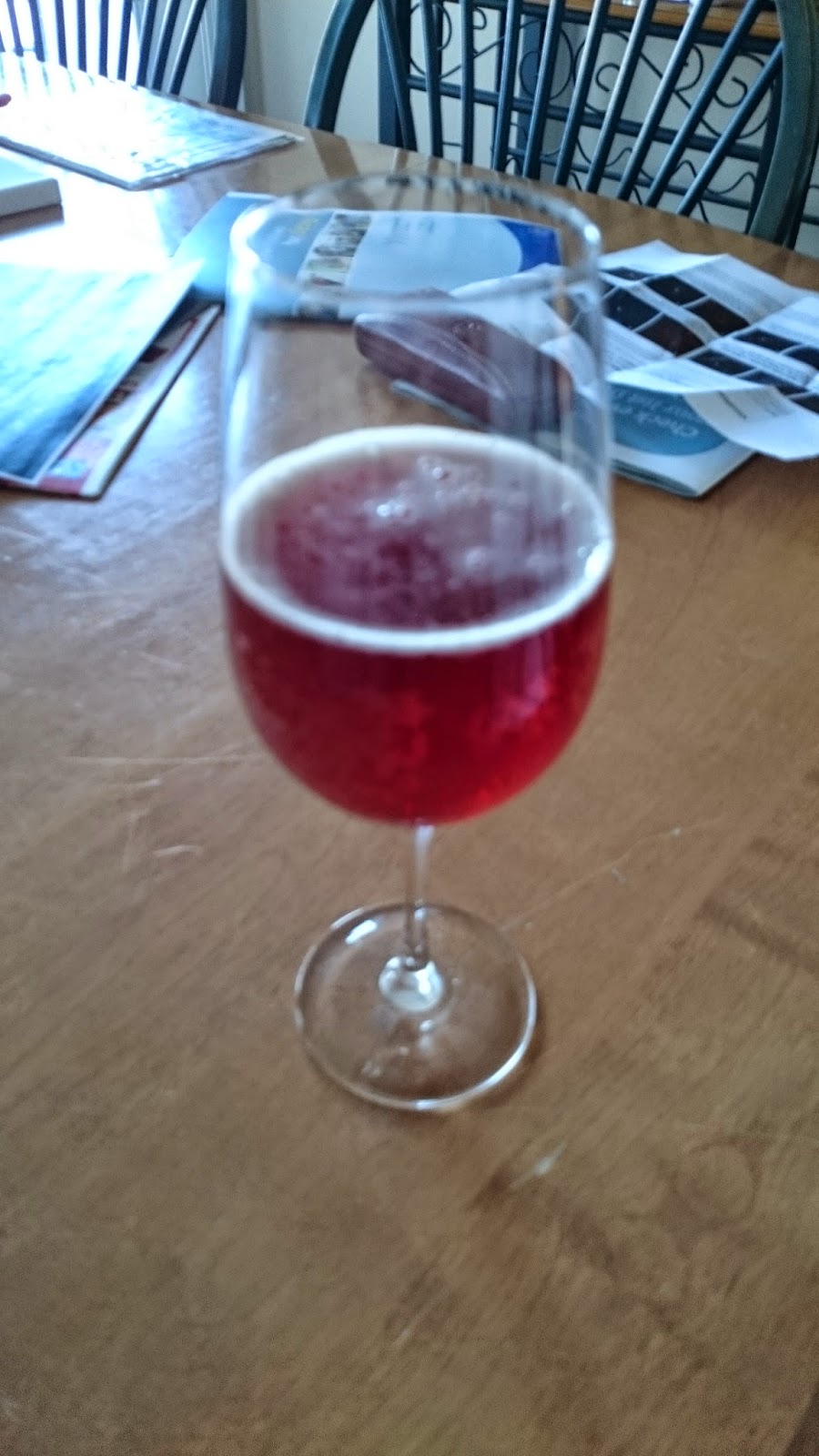 Kilned Brewing Sour Beer on Concord Grapes