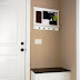 Entryway Storage Bench With Back