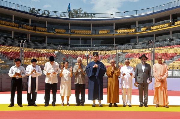 blessing of singapore grand prix track