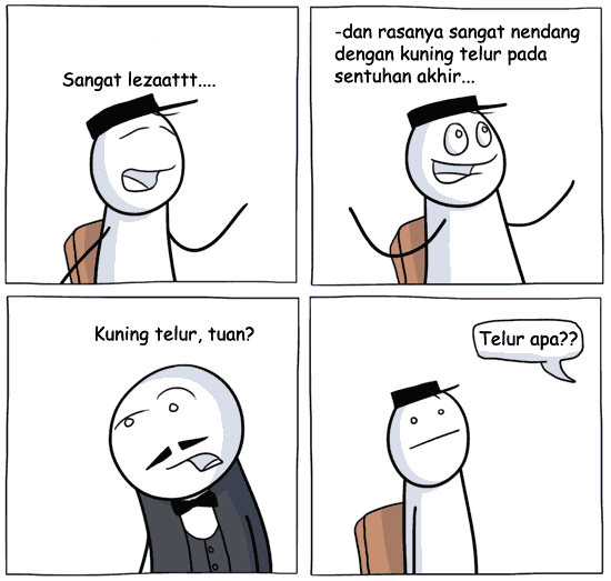 Poniang Foto Gambar Komik Lucu Gokil Bikin Ngakak Ayam Panggang