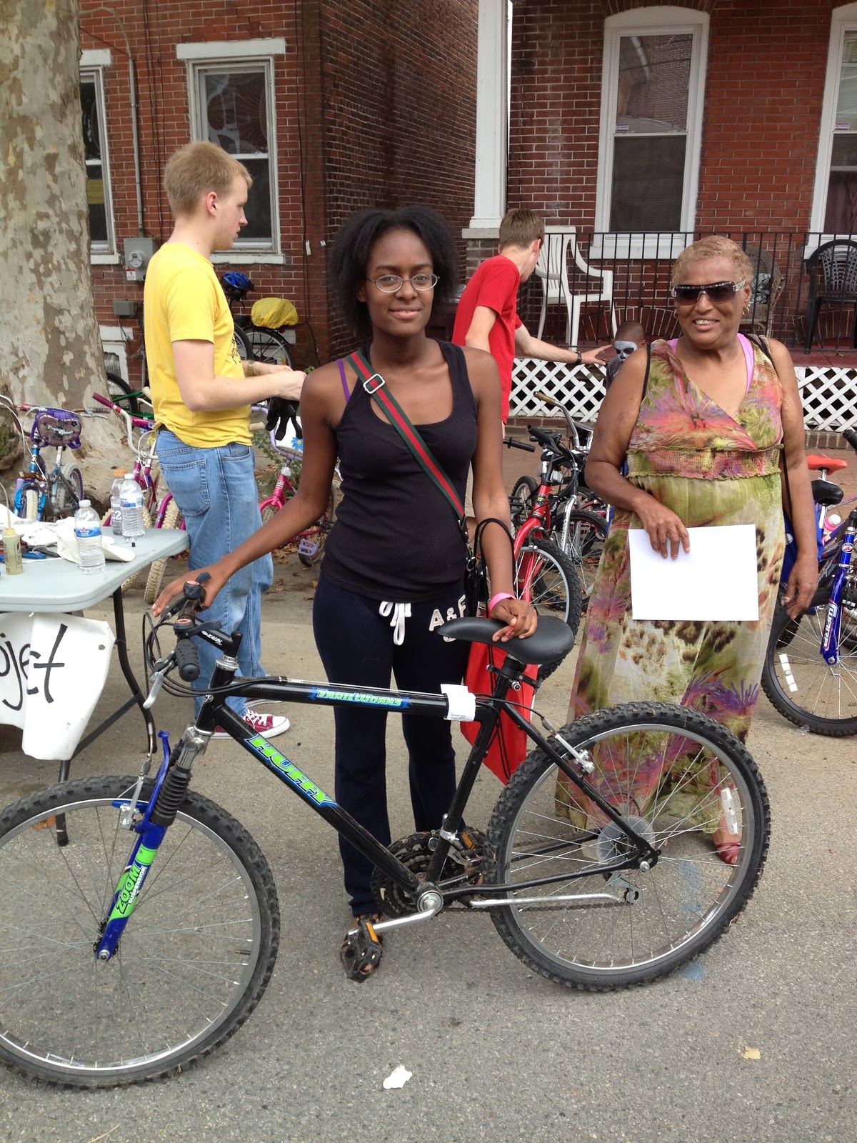 The Write Way to Live United Way of Delaware Interns Repair Bikes for