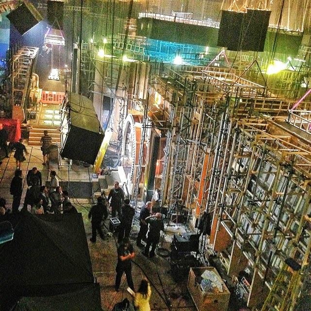 Стражи Галактики: фото съемок тюрьмы