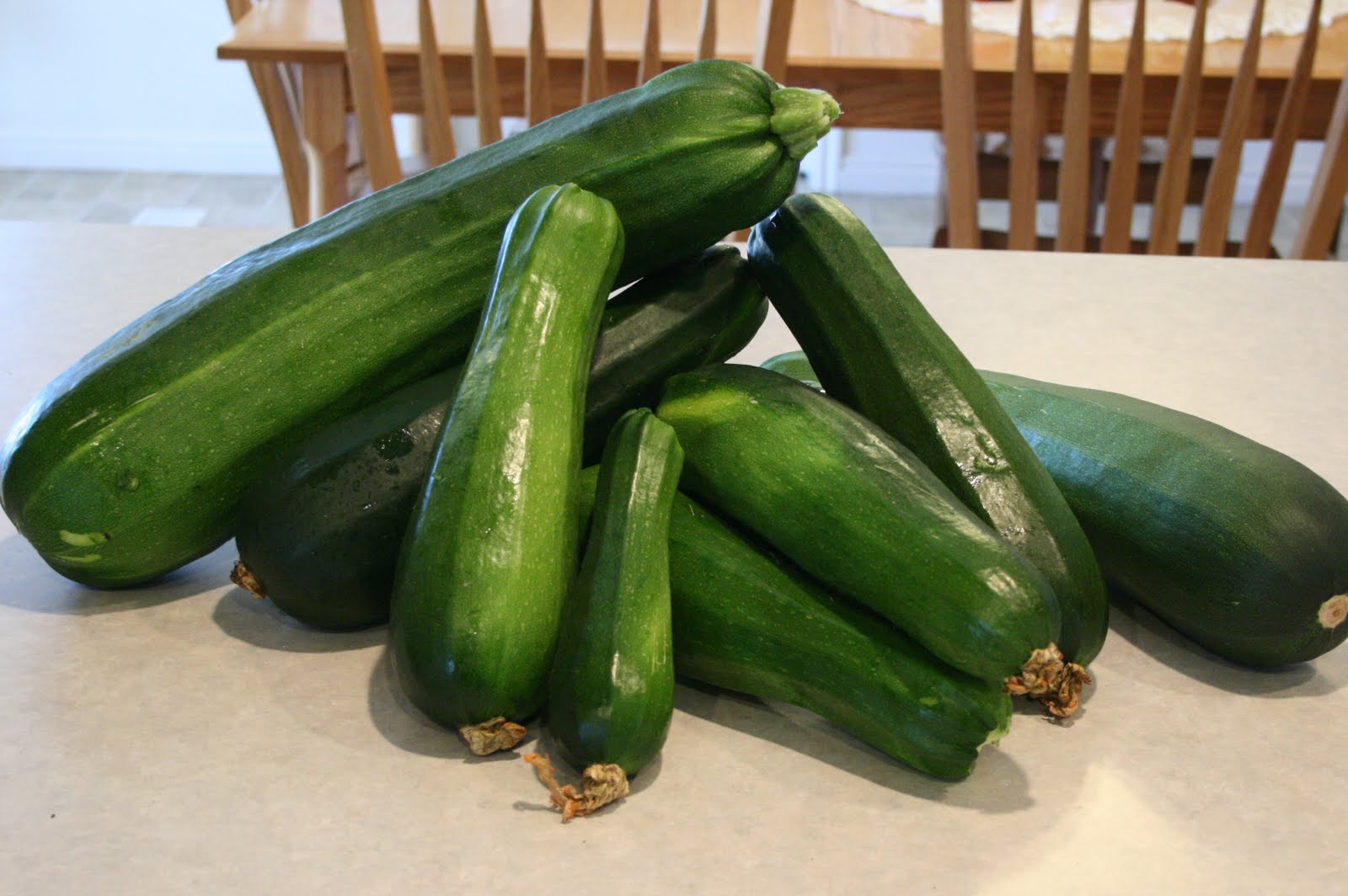 The Brown Eyes Have It Zucchini Gone Wild!