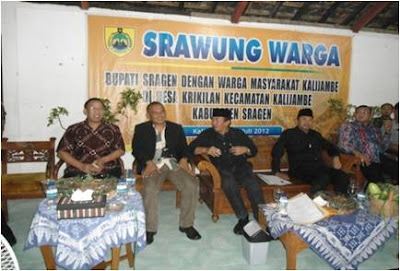 FORPIMDA SRAGEN SRAWUNG WARGA DI WILAYAH KEC. KALIJAMBE