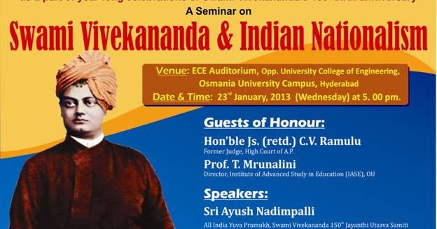 patriotism in the eye of swami vivekananda Nationalism and swami vivekananda january 3, 2013 we live in times where patriotism has been reduced to celebrating by bursting firecrackers after india wins a cricket match, especially against pakistan. patriotism in the eye of swami vivekananda Nationalism and swami vivekananda january 3, 2013 we live in times where patriotism has been reduced to celebrating by bursting firecrackers after india wins a cricket match, especially against pakistan.