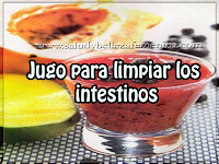 Jugo para limpiar los intestinos Bebidas para adelgazar. bebidas saludables . jugo para limpiar los intestinos