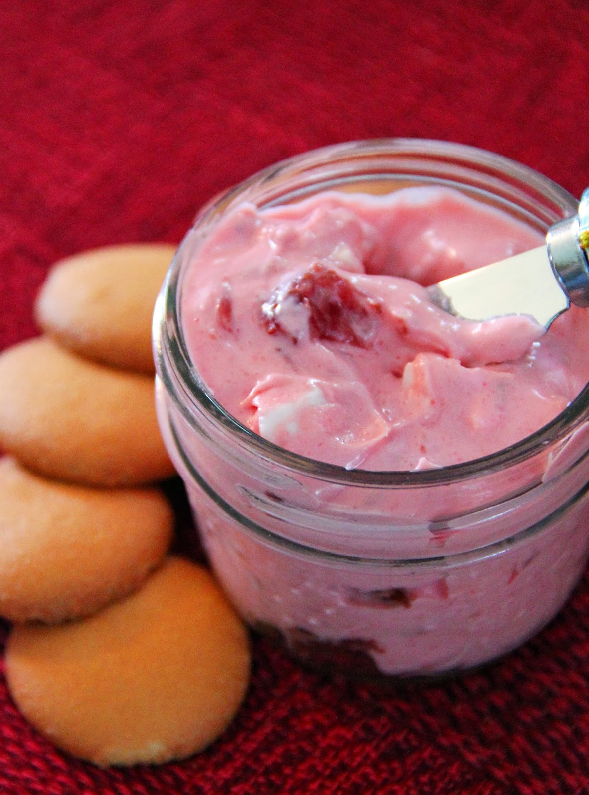 Jo and Sue Strawberry Snowball Dip