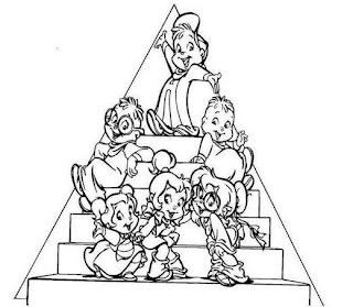 Alvin And The Chipmunks Coloring Pages