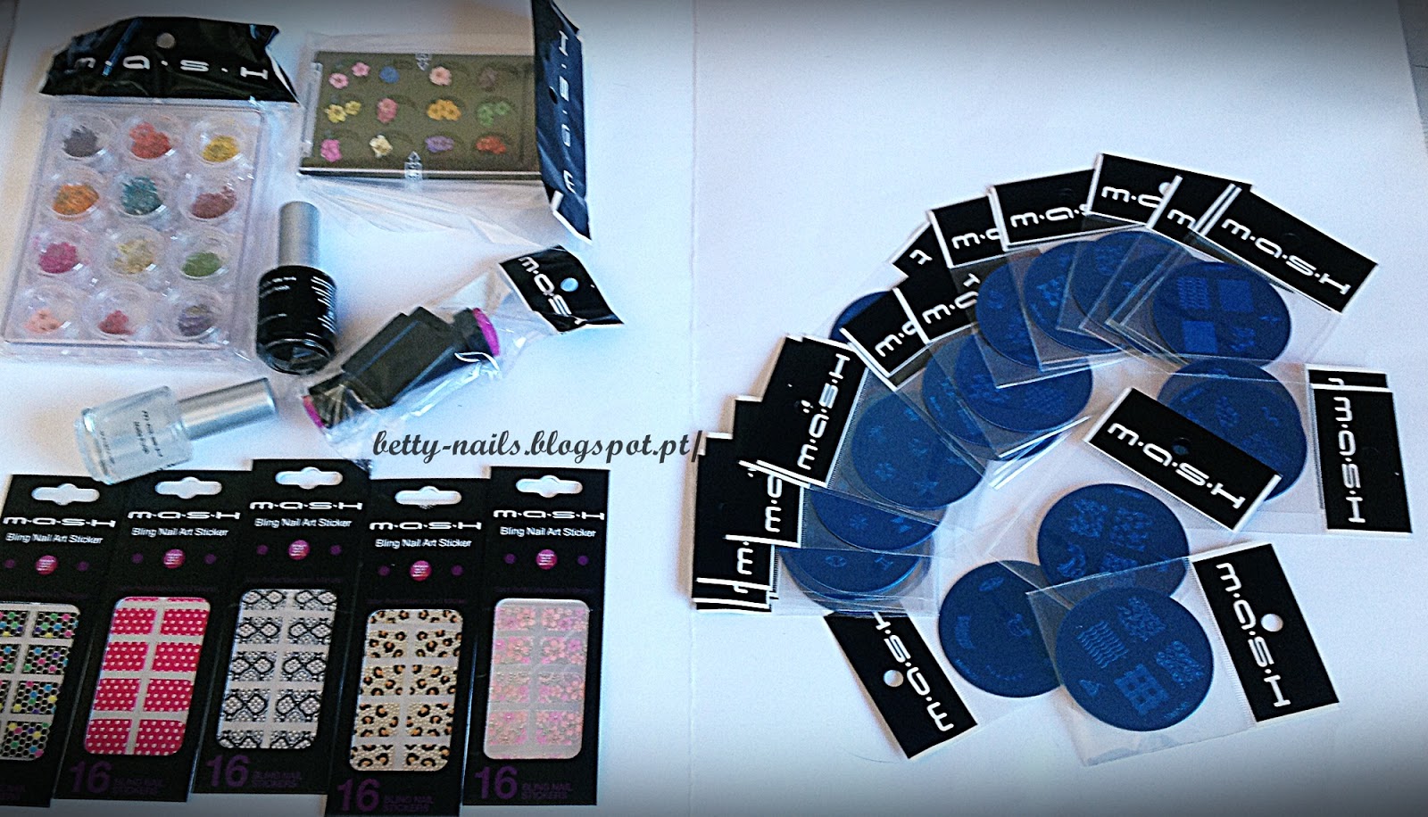 3. MASH Nail Art Stamping Plates Collection - wide 1