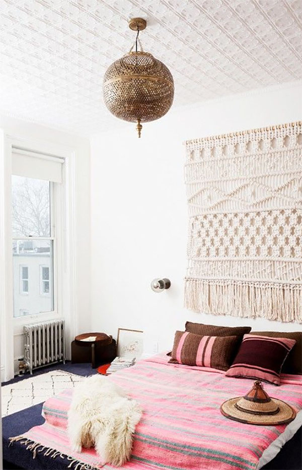8 Ways To Hang A Tapestry At Home A How To Interiors By
