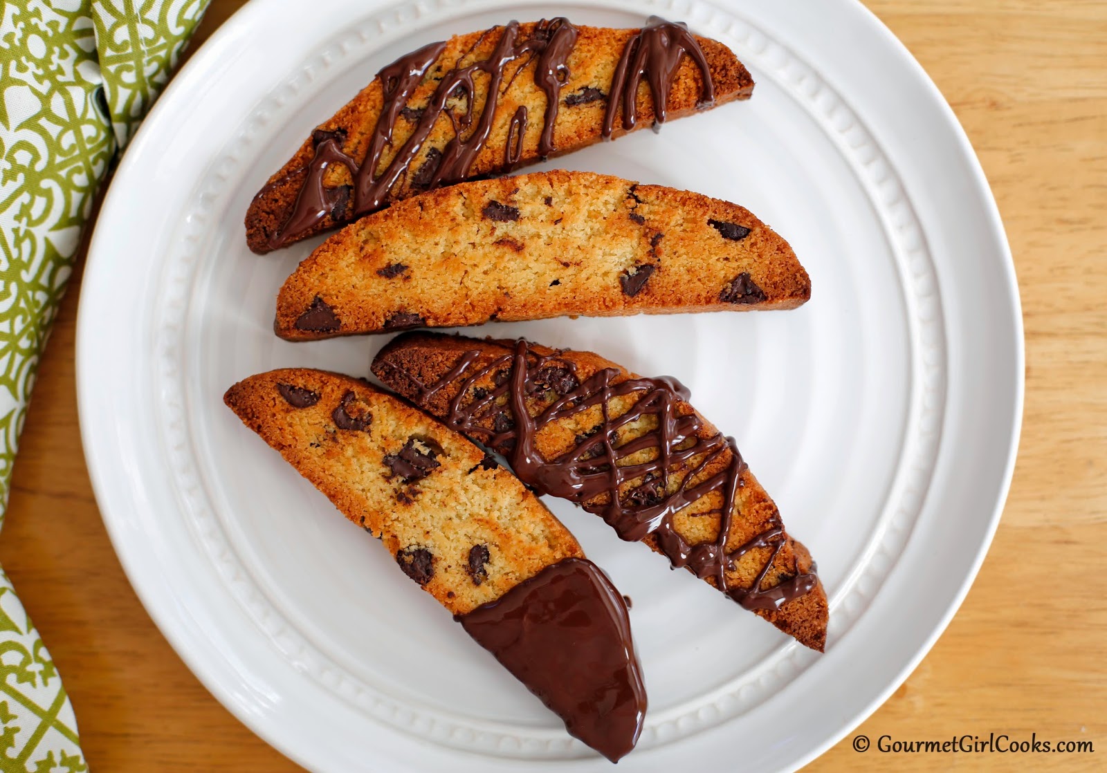Almond Flour Chocolate Chip Biscotti In The Kitchen With Honeyville