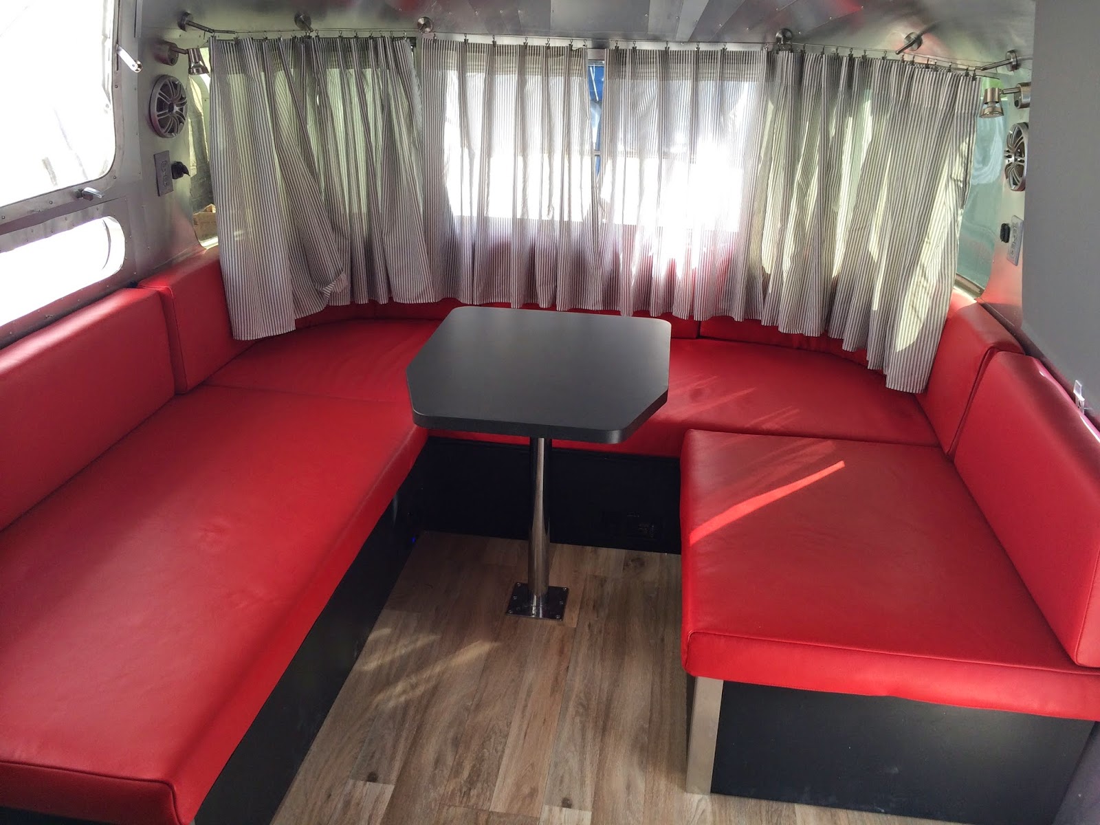Upholstery Work Bates Airstream Renovation