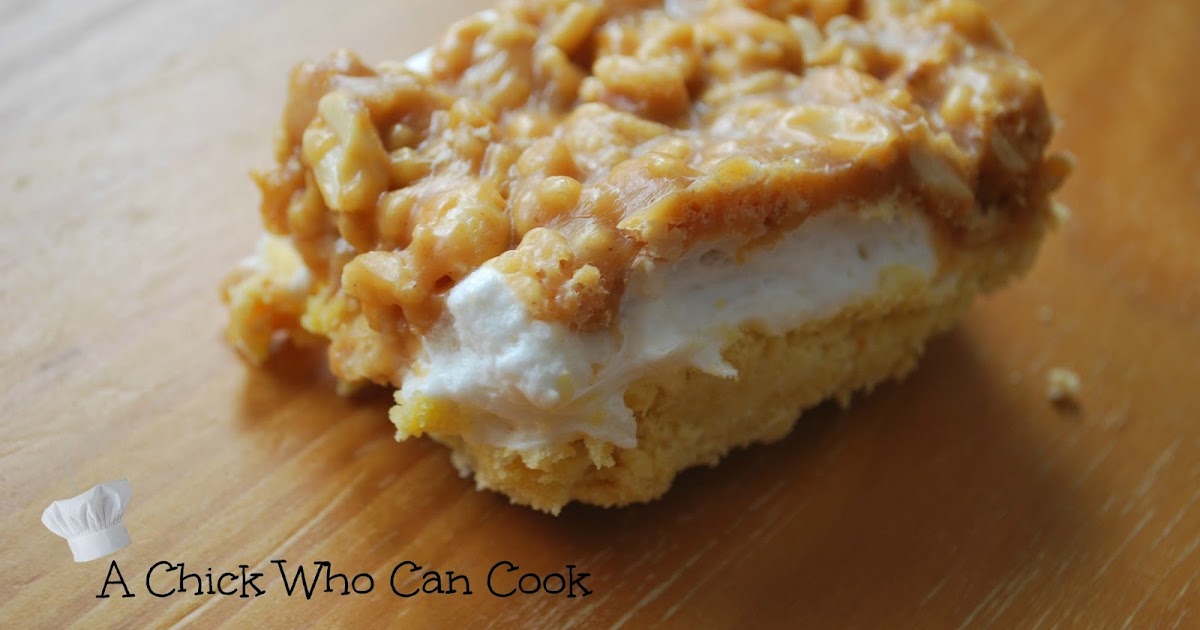 A Chick Who Can Cook Salted Nut Roll Bars
