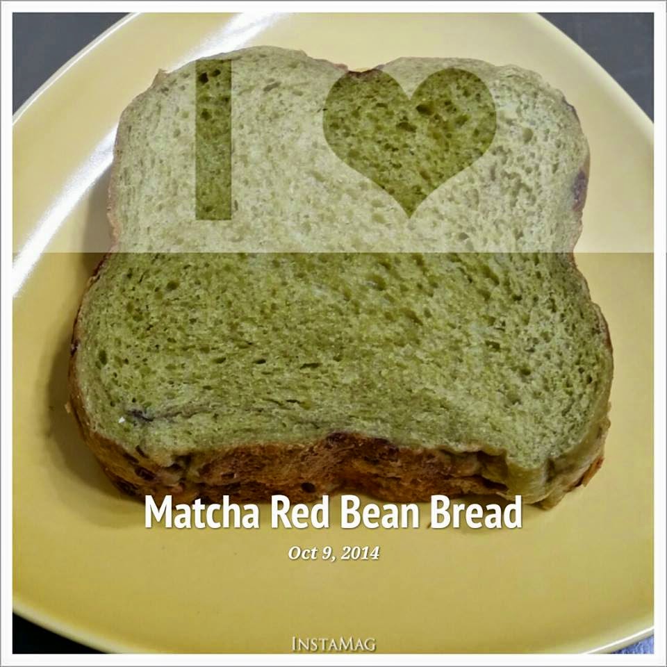 Matcha Red Bean Wholemeal Bread Recipe by Jeslin Chua Baking's Corner