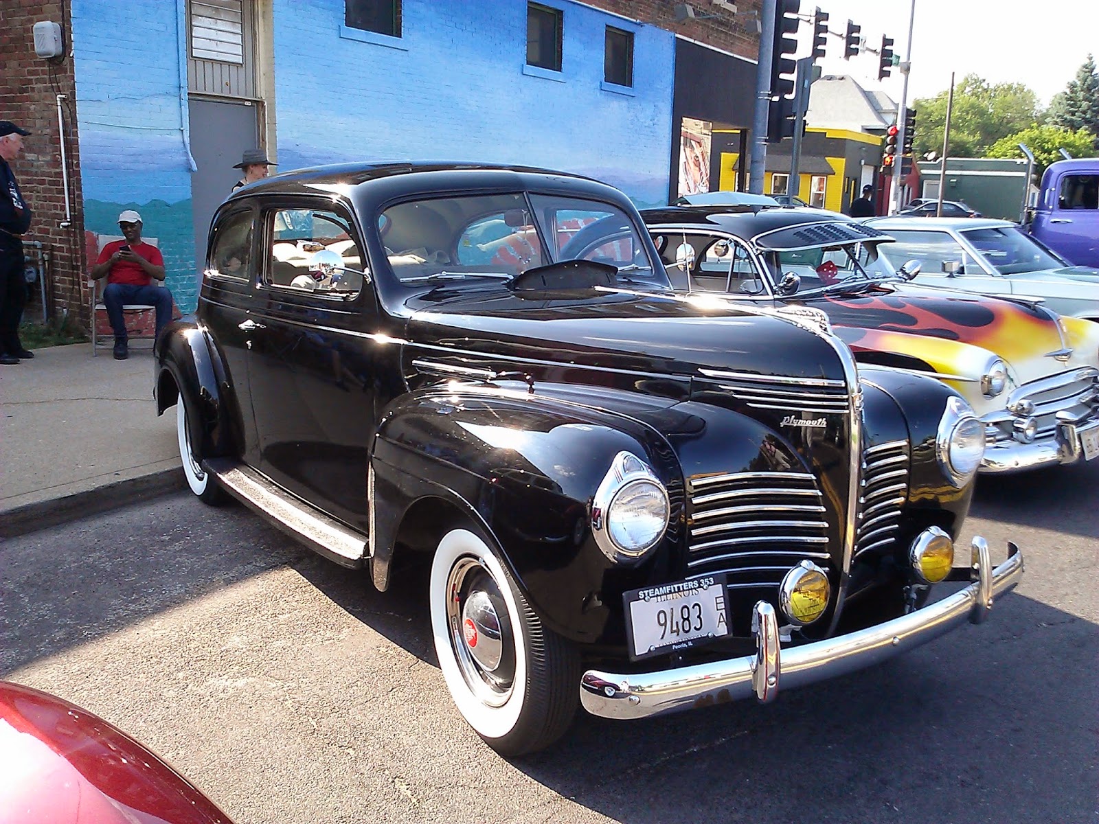 Our Life in Illinois Classic Car Show Peoria 31st May 2014