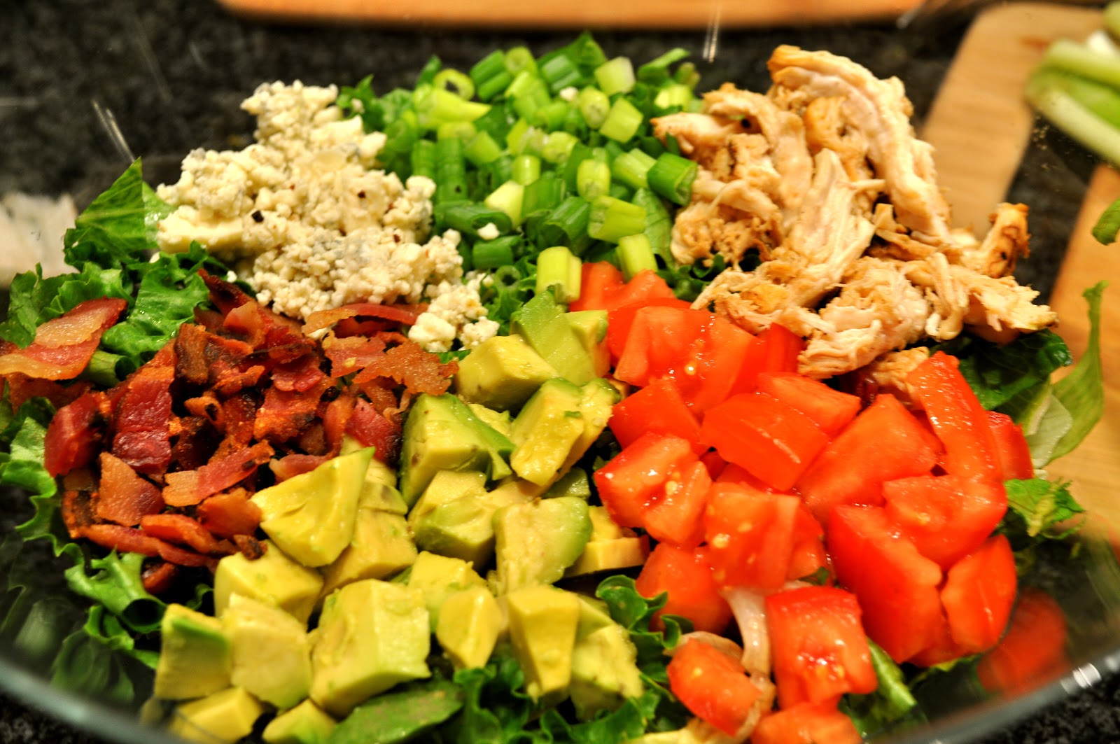 corner bakery calories chopped salad