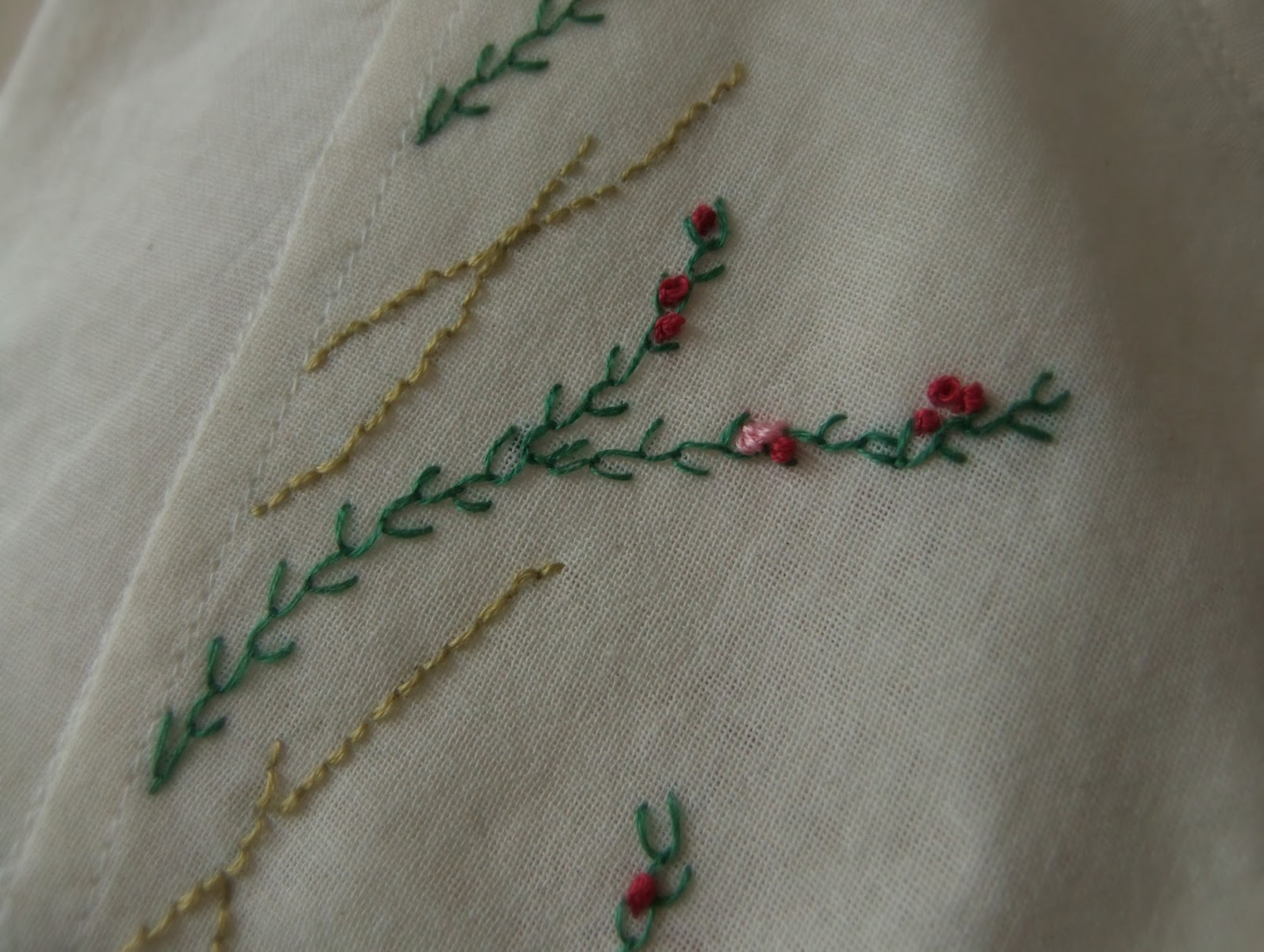 Toft's Nummulite Tova, embroidered