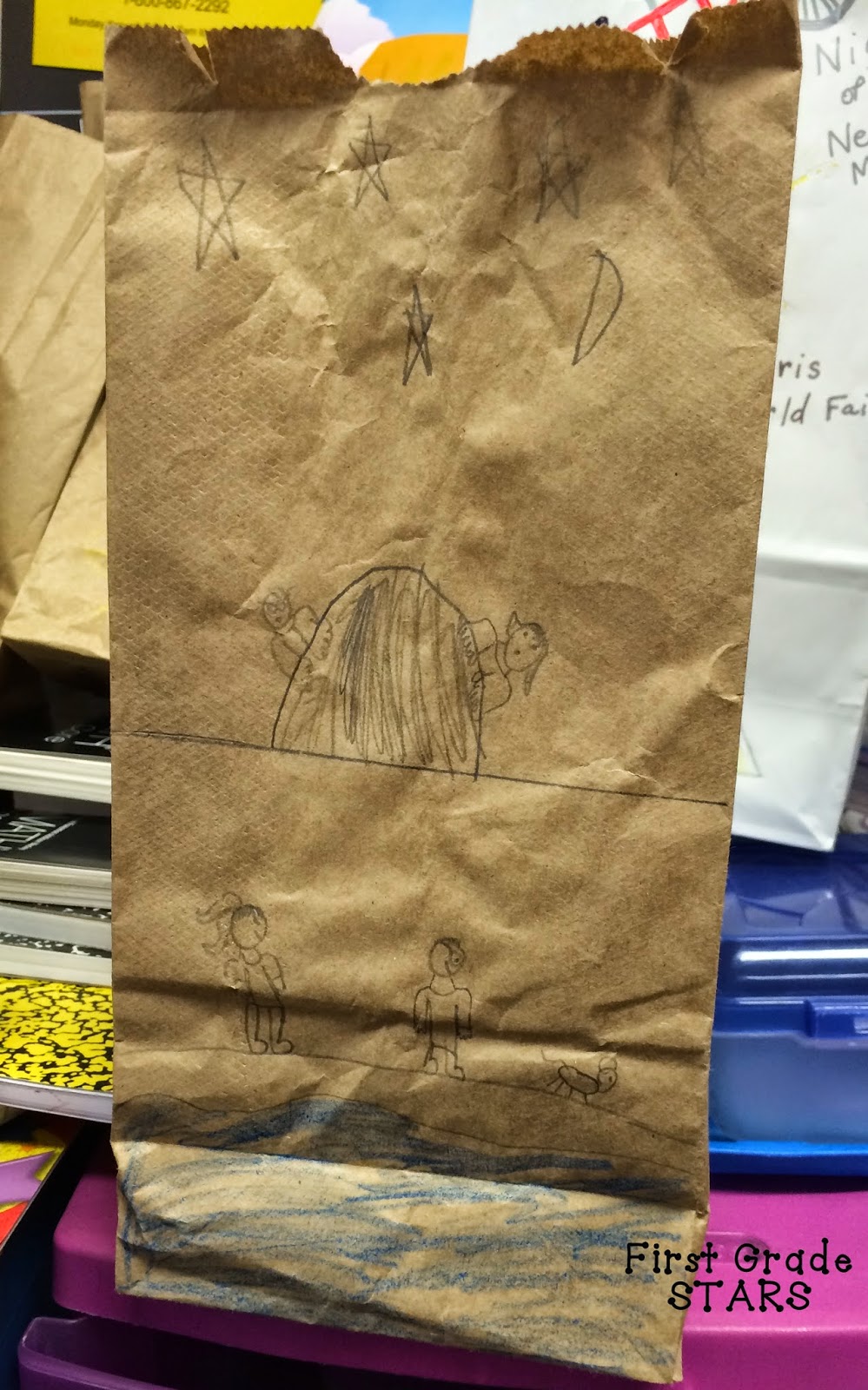 First Grade STARS One of My Favorite Projects