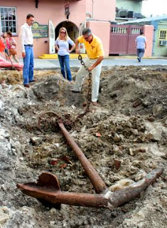 'Jack's anchor' to get a new resting place | StAugustine.com 3 anchor+found+spanish+street St. Francis Inn St. Augustine Bed and Breakfast