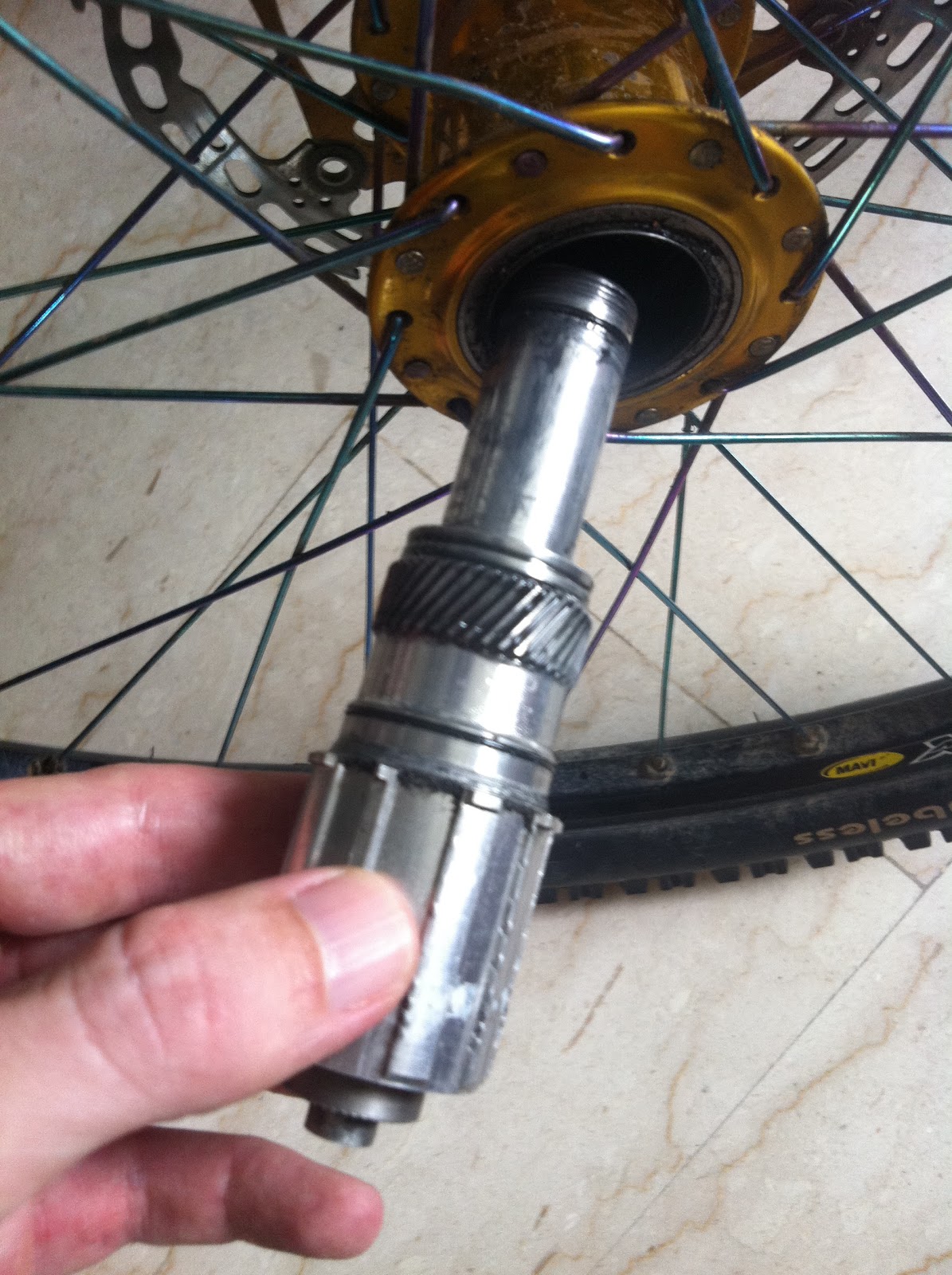 Cog Blog Basic Chris King Rear Hub Service