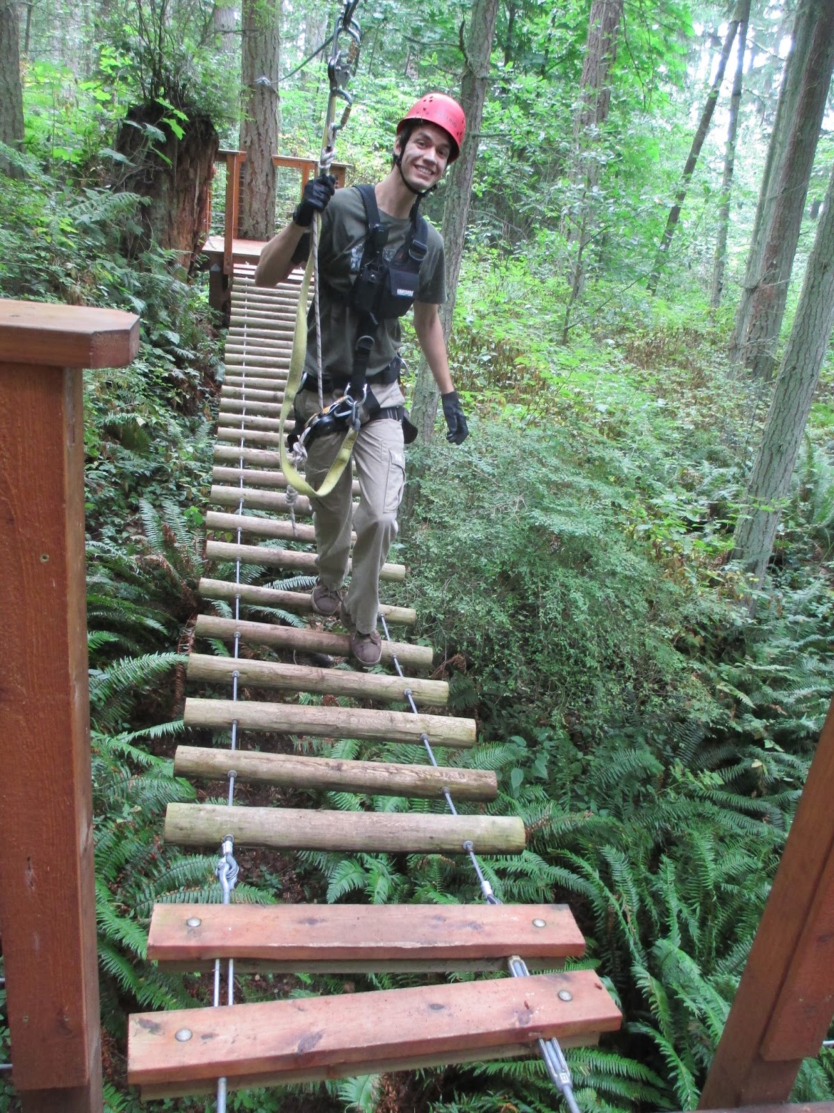 Ziplining Across the USA Wednesday September 4 Canopy Tours NW Camano