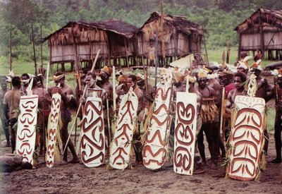 Download this Papua Asmat Shields Haha picture