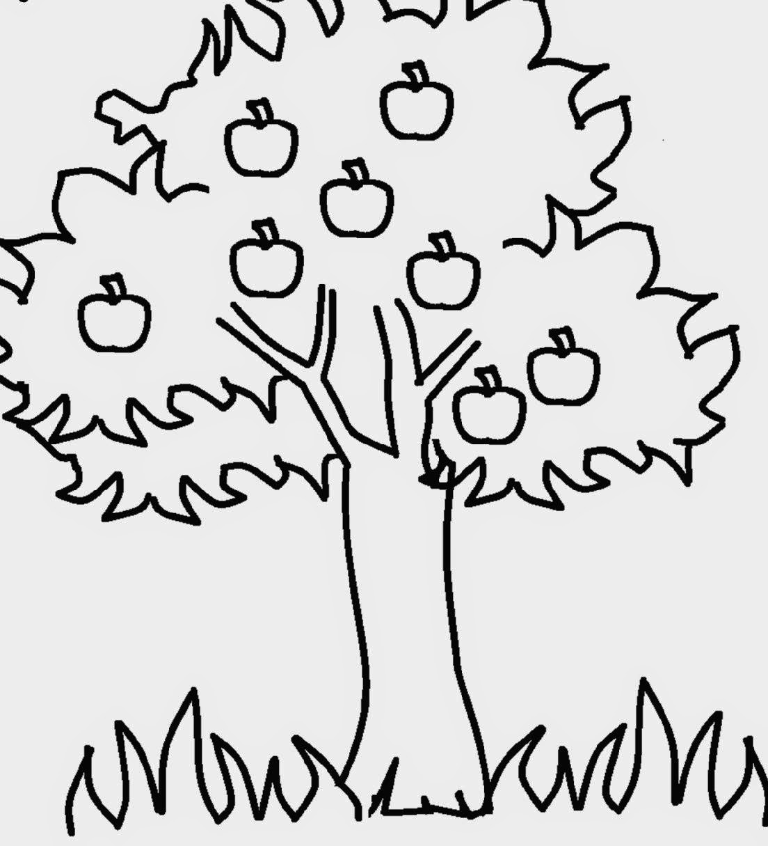 Kumpulan Gambar Kartun Pohon Apel Terbaru Kolek Gambar