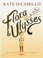 cover of Flora and Ulysses Kate DiCamillo.