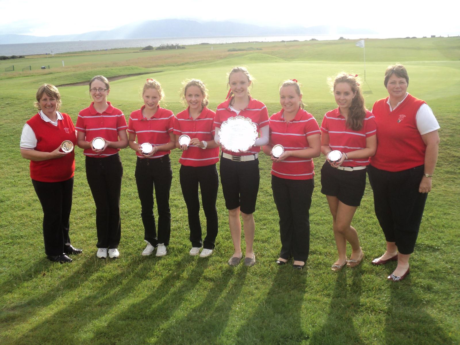 Lanarkshire Ladies County Golf Association Lanarkshire win the Kennedy