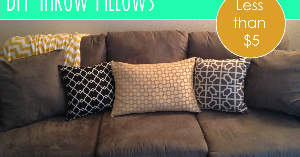 Thrift and Craft It DIY Pillows for Less than 5