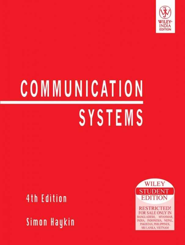 Simon Haykin Introduction Communication Solution Manual Simon Haykin Introduction Communication Solution Manual